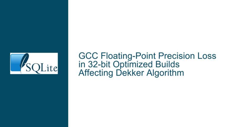 GCC Floating-Point Precision Loss in 32-bit Optimized Builds Affecting Dekker Algorithm